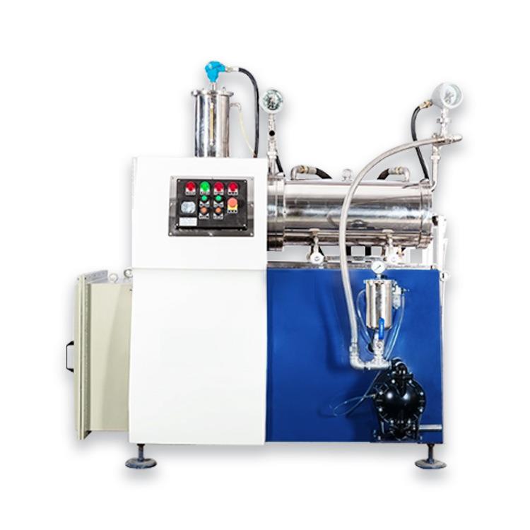 供应氧化锆陶瓷纳米砂磨机石墨烯炭黑白色浆料卧式砂磨湿法研磨机