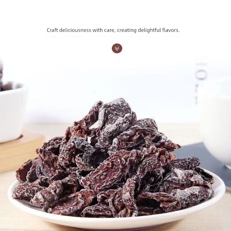正宗无籽梅肉孕妇袋装零食，酸甜果脯，九味酸梅肉条，老梅干