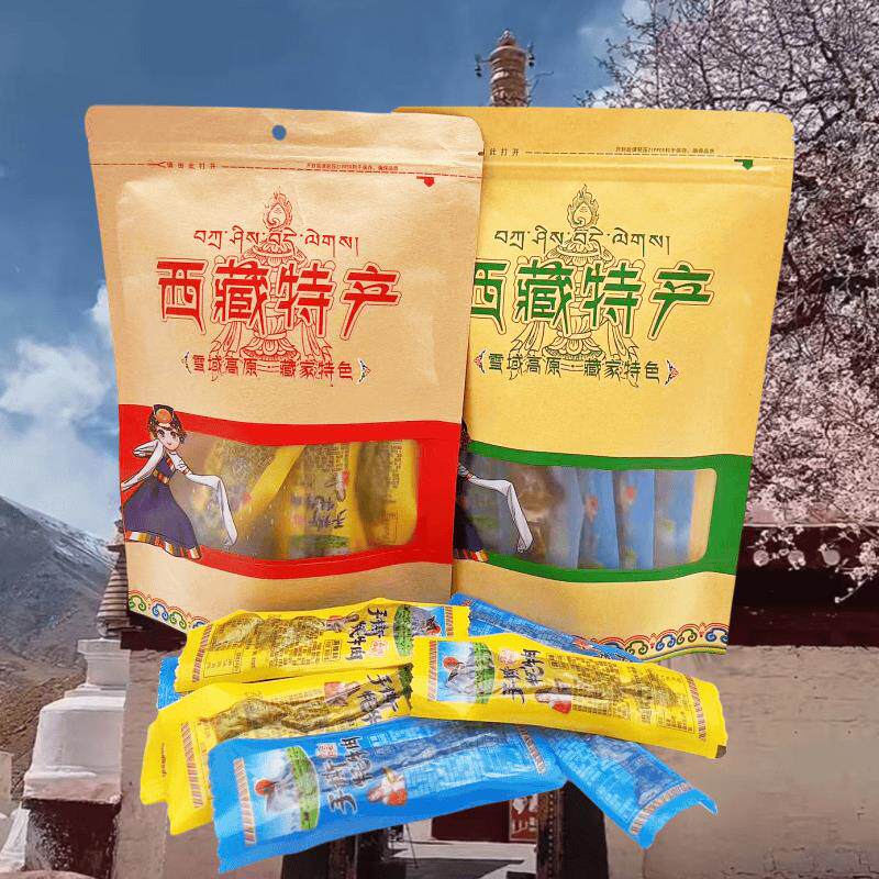 西藏特产岗措风干牦牛肉干正宗手撕牦牛肉干麻辣五香高原零食包邮