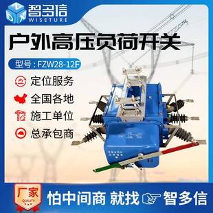 12F高压真空分界负荷开关户外10KV手合电分柱上断路器 工厂FZW28