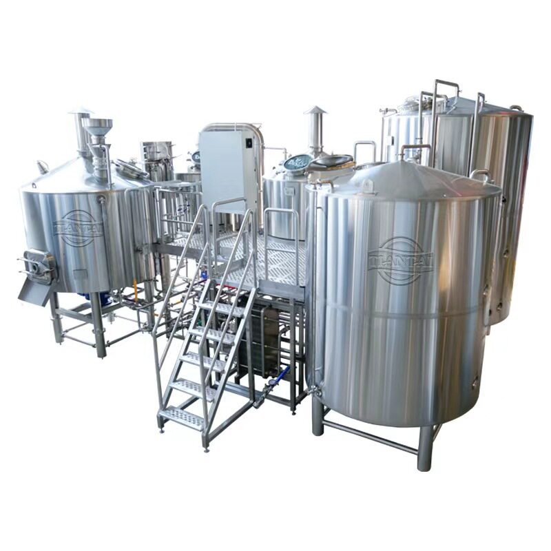 大型精酿啤酒厂建设设备 1000L 2000L 3000L 5000L等啤酒生产线