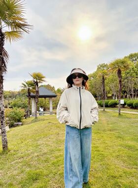 012迷思防紫外线遮阳帽空顶太阳帽大帽檐