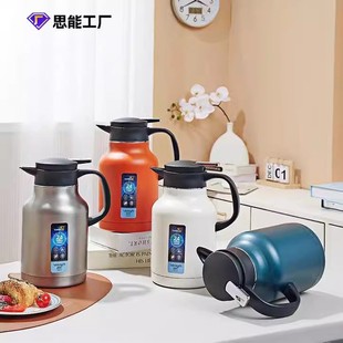 真空保温水壶304不锈钢家用热水壶商用大容量暖水瓶茶壶跨境礼品