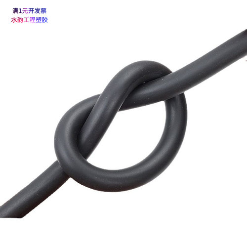 丁晴实心橡胶条NBR黑色实心圆条O