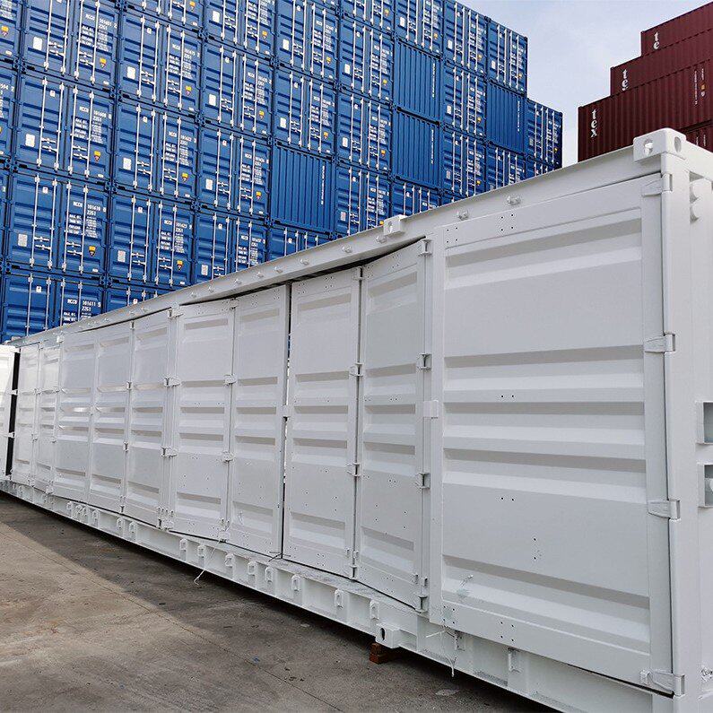 海运侧开门集装箱厂家钢制 标准集装箱仓储箱仓库40尺全新