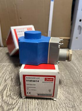 原装 danfoss 丹佛斯电磁阀线圈 018F6801 6814 BG220BS BG230AS