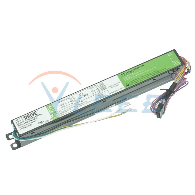 PDM075W-2A2GL-R 34VDC 2200mA 75W LED驱动器 投光灯  0-10V调光