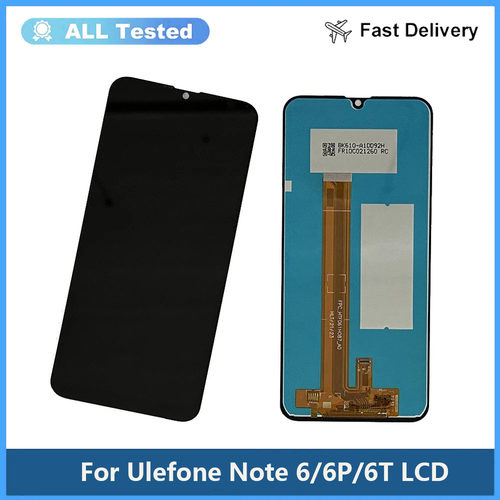 适用于Ulefone Note 6/6P/6T液晶屏幕总成LCD原装测试好
