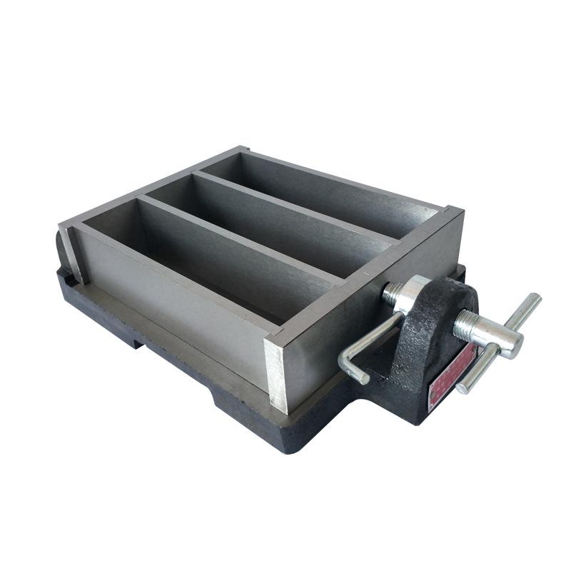 塑料铁水泥胶砂试模40*40*160mm三联水泥软练试模