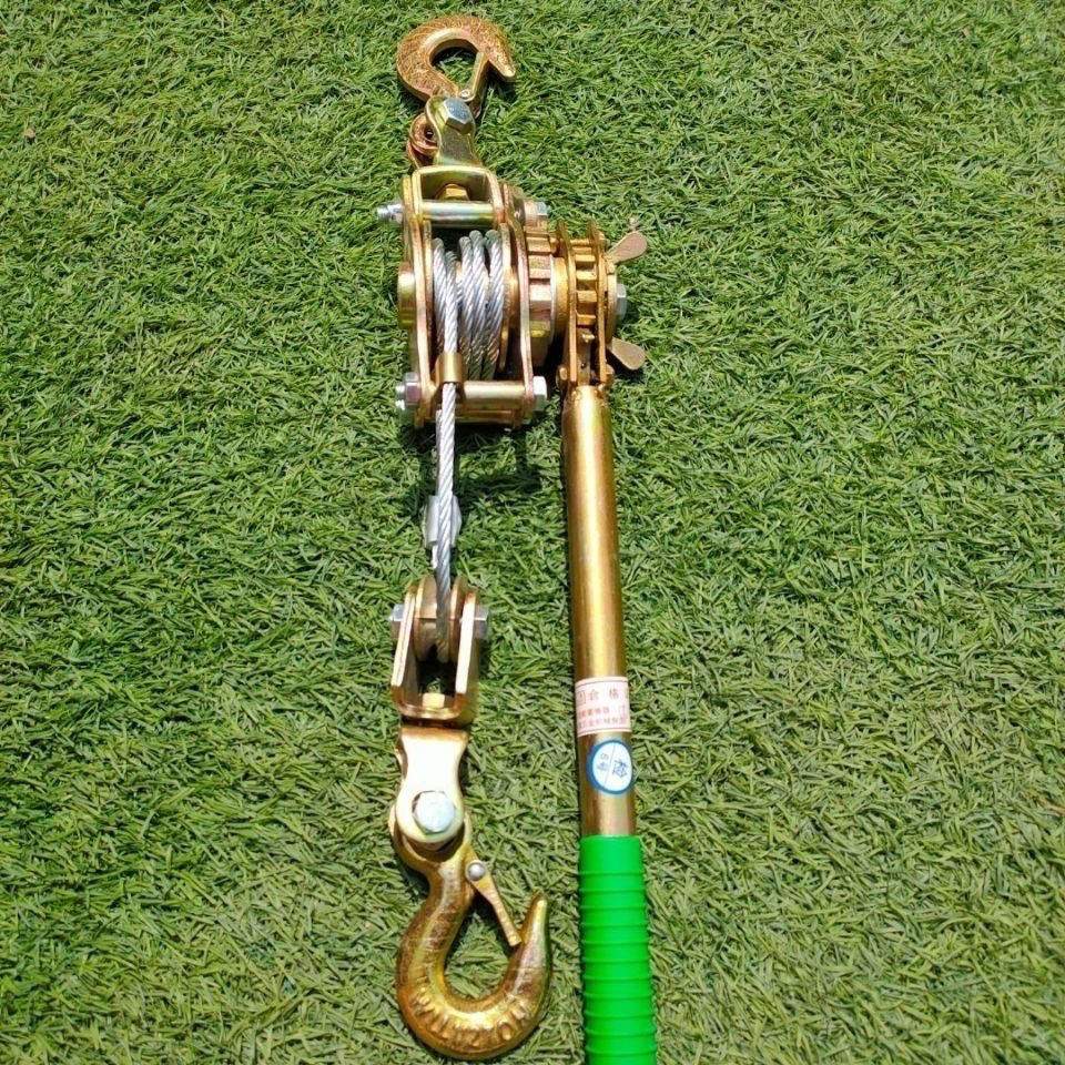 手板紧绳器优质钢多功能手动紧线器钢丝拉紧器  汽车钢丝绳收紧器