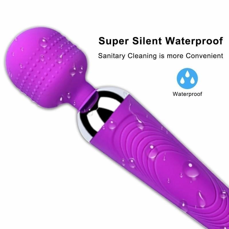 20 Speeds Powerful AV VibratoAr Magic Wand Clitoris Sex Toys