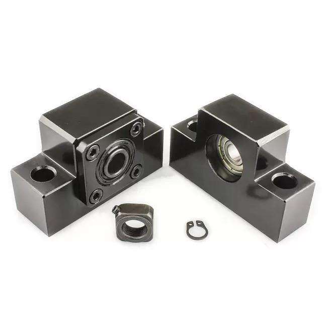 BSWN丝杠固定座BUN/BTN6/10/12/15/20/25/30支撑座BSWE BSWR