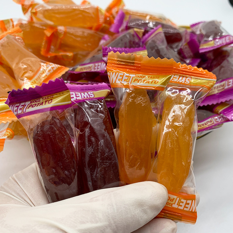 水晶紫薯仔红薯仔500g 2000g小独立包装地瓜干休闲小零食甘薯食品