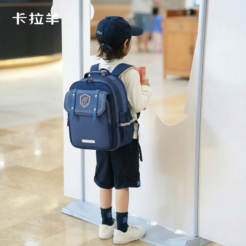 卡拉羊2026新款学生书包男童高颜值防脏护脊小学生大容量女双肩包,箱包皮具/热销女包/男包,双肩背包,淘宝优惠券,粉丝福利购,淘宝优惠卷