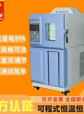 广东80L恒温恒湿试验箱 可程式高低温试验箱 湿热交变老化实验箱