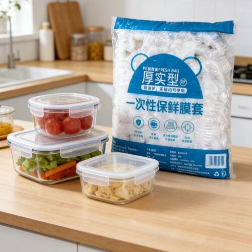 500只保鲜膜套一次性保鲜膜套