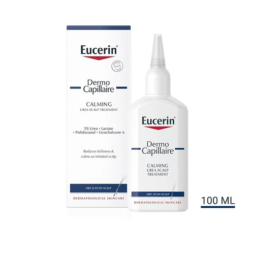 EUCERIN优色林5%尿素头去屑止痒头皮护理液100ml 效期2027.06
