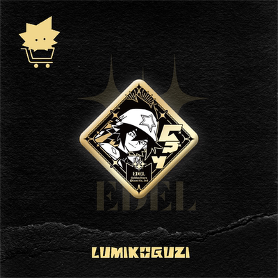 【AotuKTP新品】EDEL·24k金耀徽章 凹凸世界 光和社