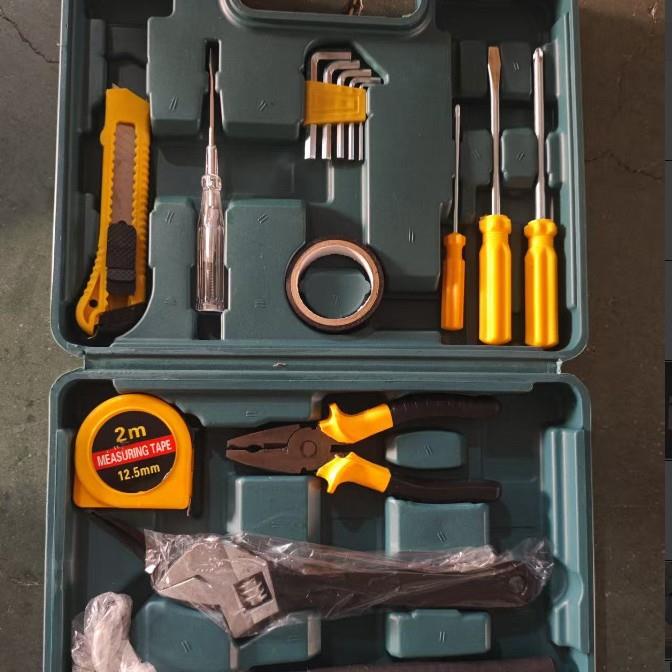 五金工具箱家用多功能组合便携车用通用型电工车载手动维修工具