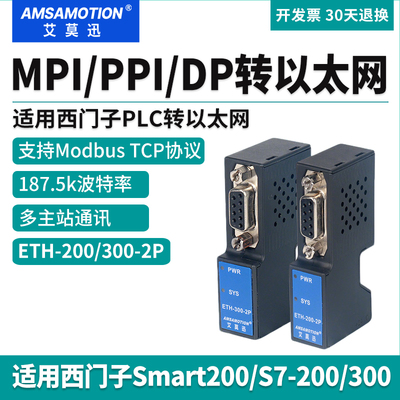 艾莫迅适用西门子PLC转以太网口