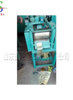 型易口拉罐铁皮展平机 直筒马口铁小开压平机 型材直切js-11身平