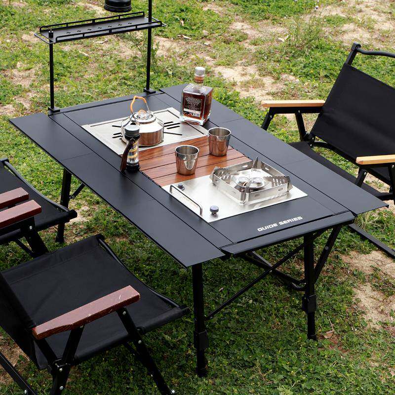 UIDE S致ERIES露营桌BL026款 山野布林ZGX铝合金G可折叠IGT桌 含
