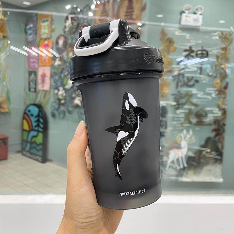 美粉国blend摇GEEer bottle摇杯蛋白代餐奶身昔搅拌杯健运动刻度