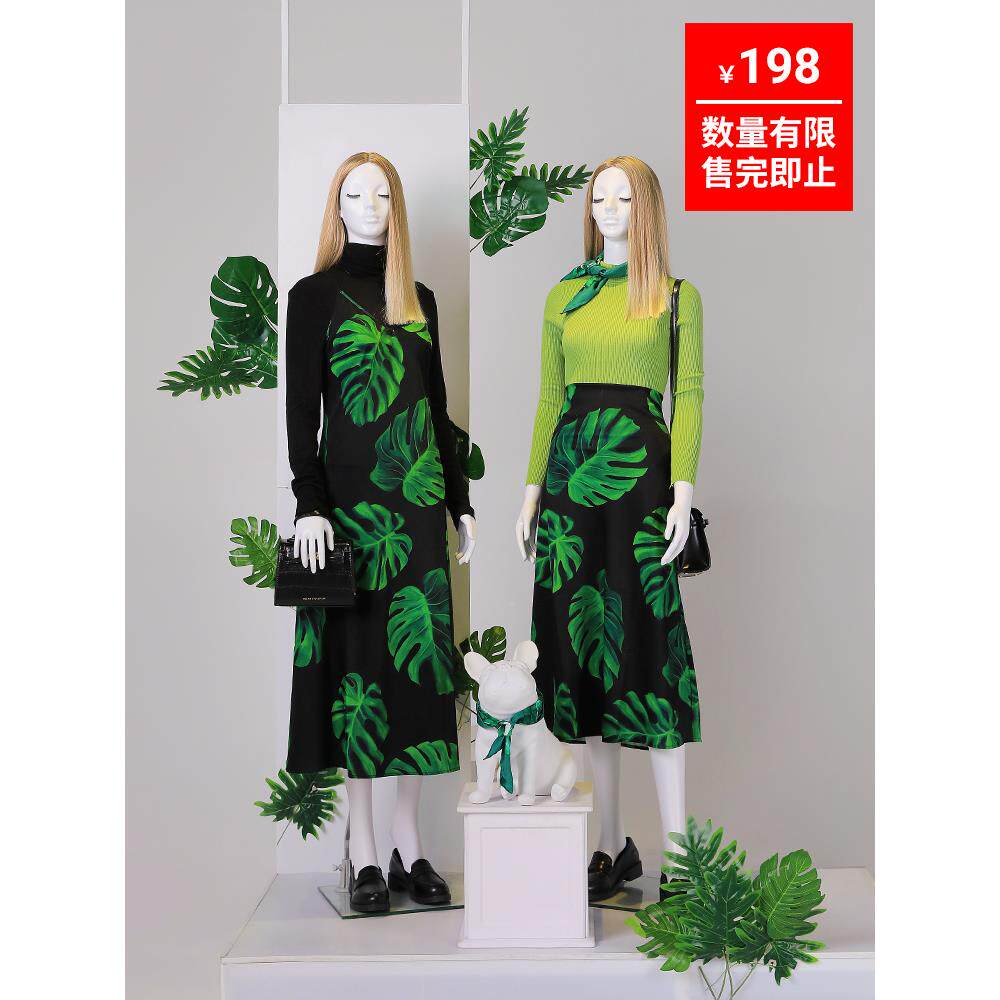 服装店塑特模道具女全身假人台韩版特婚纱F48 F49衣服展示架橱料