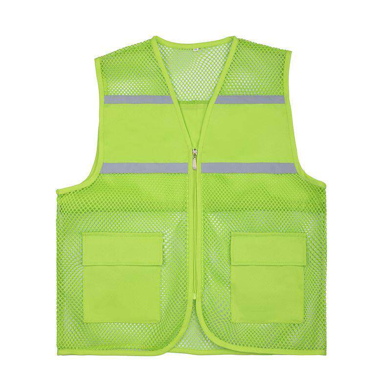 大网眼反光心马背甲户外无品牌/活动公司志团建马甲愿者夜格光网