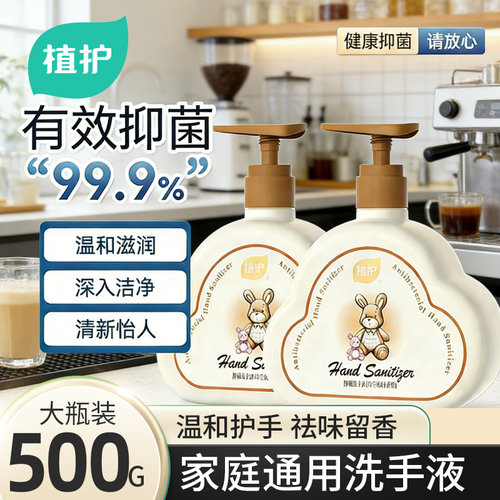 抑菌99.9%洗手液温和配方