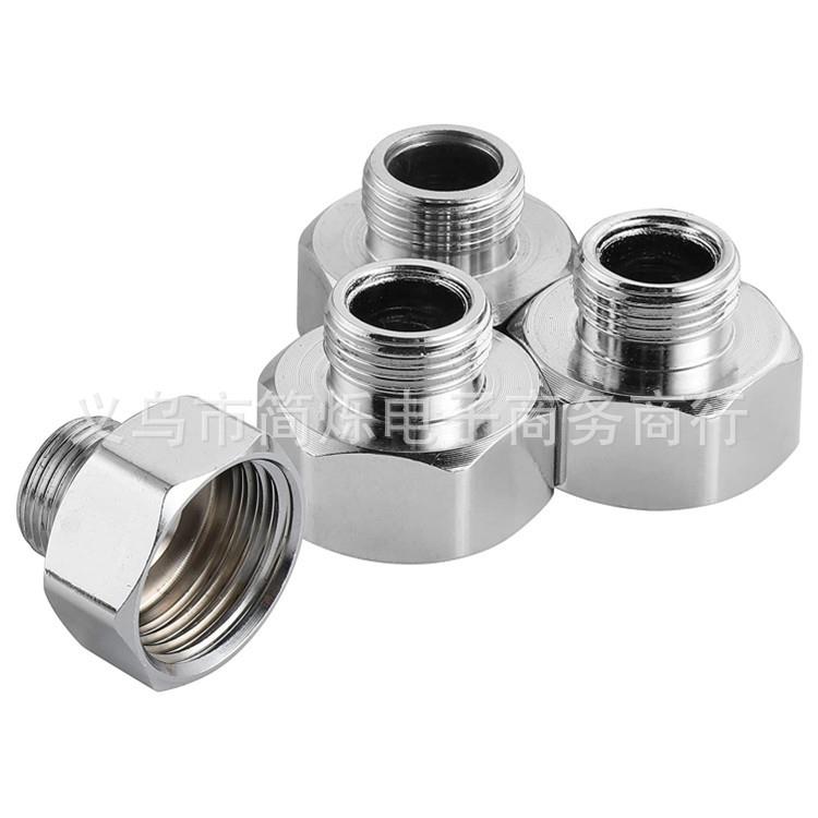 不锈钢3分4分6分波纹管螺帽可拆卸接头管螺母