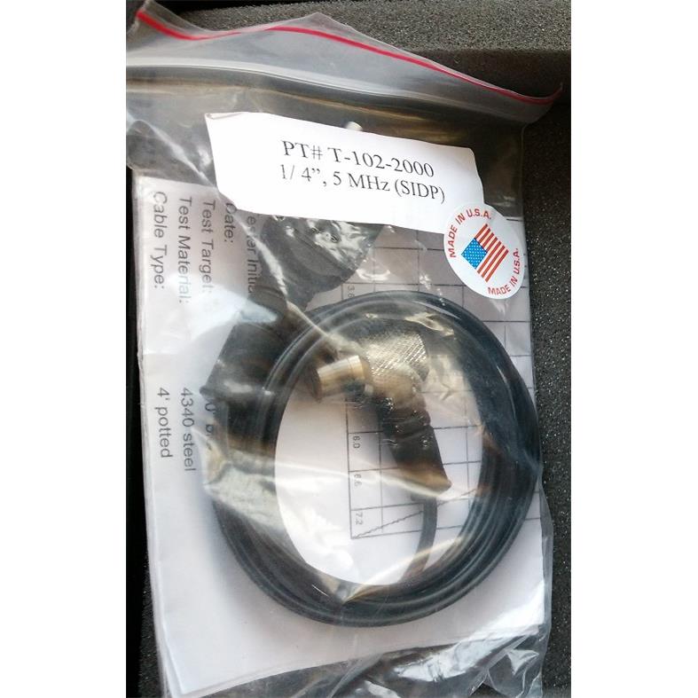PT-102-2000标准探头5MHz晶片6.35mm美国Dakota超声波测厚仪