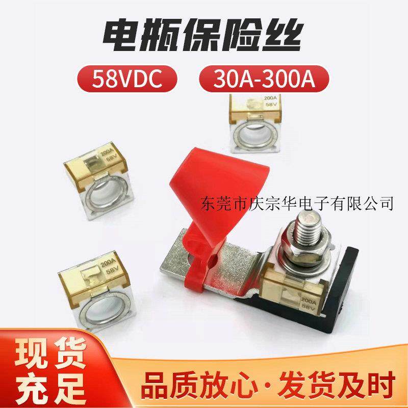 陶瓷熔断器汽车蓄电池保险丝100A125A200A300A400A500A58V