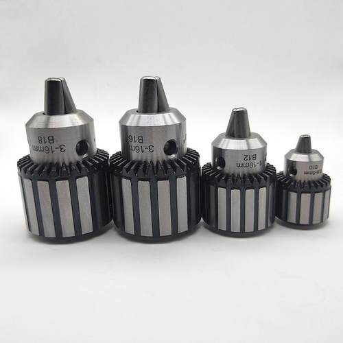 三欧钢壳锥度钻夹头无螺纹B10B12B16B180.6-61-103-161-16