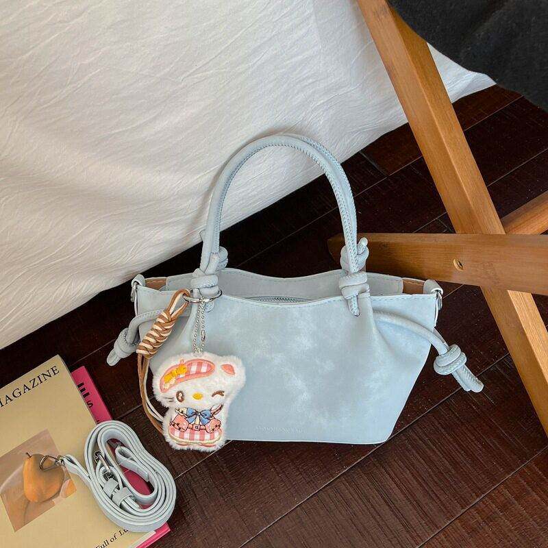 颜值ins手提小拎包女式2026新款时尚简约肩包小众通勤斜挎包