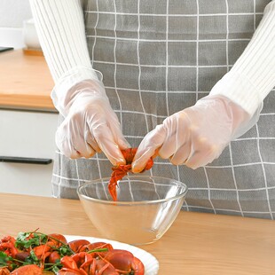 专用塑料壁挂一次性PVC手套加厚式食品级日本可磁吸抽取耐用家用