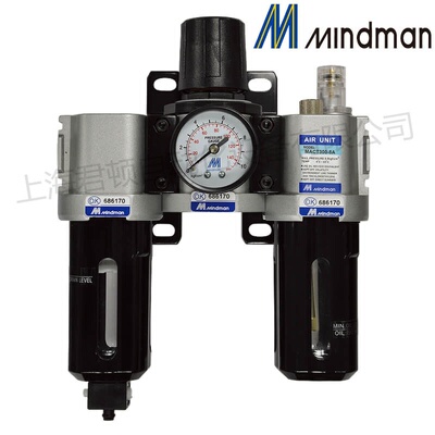 MINDMAN台湾金器气源组合三联件MACT300-8A/10A MACT300L-8A/10A