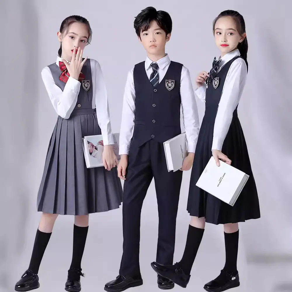 儿童大合唱演出服装男女童六年级