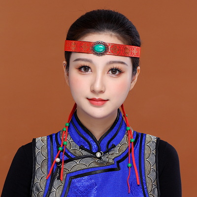 蒙古族头饰男女通用少数