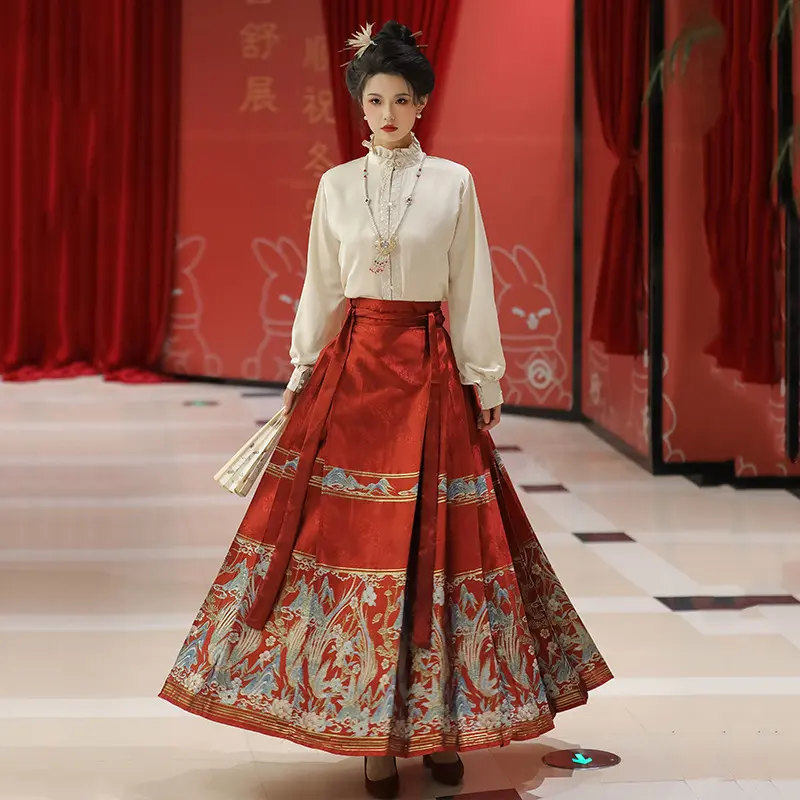 言然汉服汉元素新中式改良衬衣