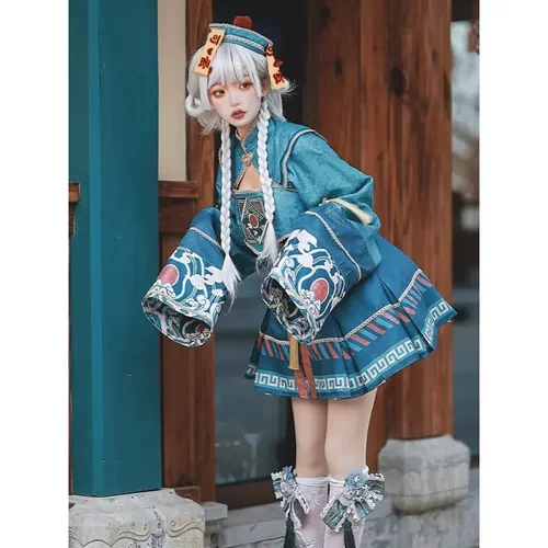 万圣节小僵尸洛丽塔服装衣服角色
