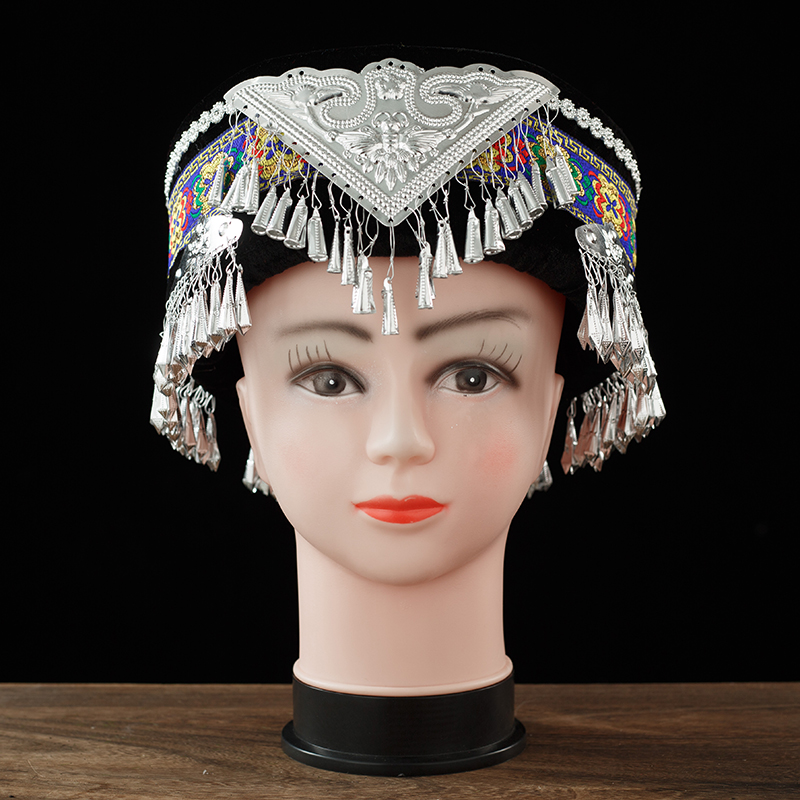 广西壮族帽子三月三儿童