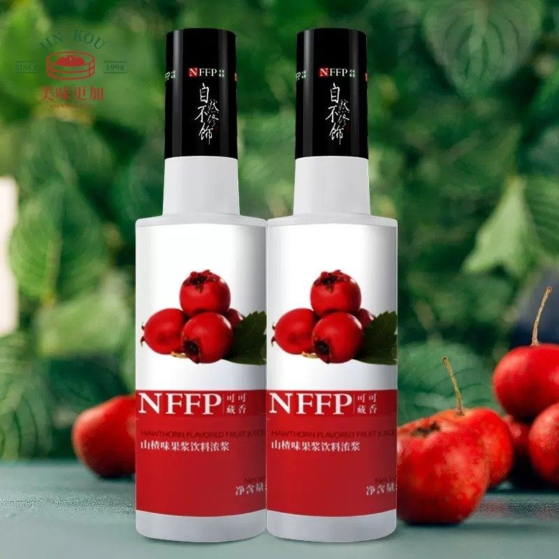 可可藏香山楂果浆果酱果泥冲调饮品辅料气泡水果汁奶茶店浓缩1L,咖啡/麦片/冲饮,果味/风味/果汁饮料,淘宝优惠券,粉丝福利购,淘宝优惠卷