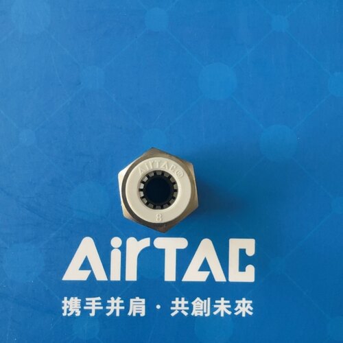 气动螺纹直通型接头亚德客