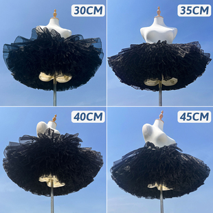 Lolita裙撑洛丽塔无骨暴力蓬蓬裙撑飞天鸭屁股狗短撑内搭衬裙百搭