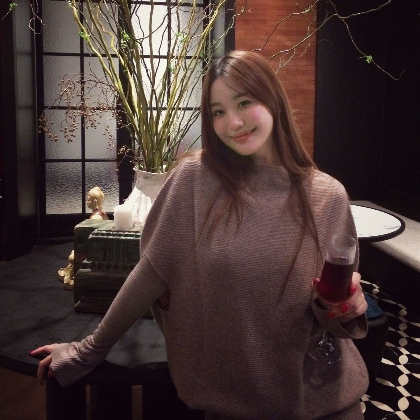 复古高级感披肩斗篷针织衫毛衣女