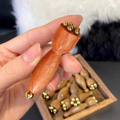 黄铜小莲蓬眼部按摩器