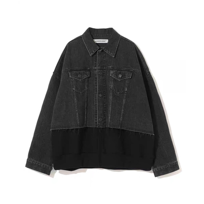 undercover 26AW 高桥盾牛仔拼接廓形外套