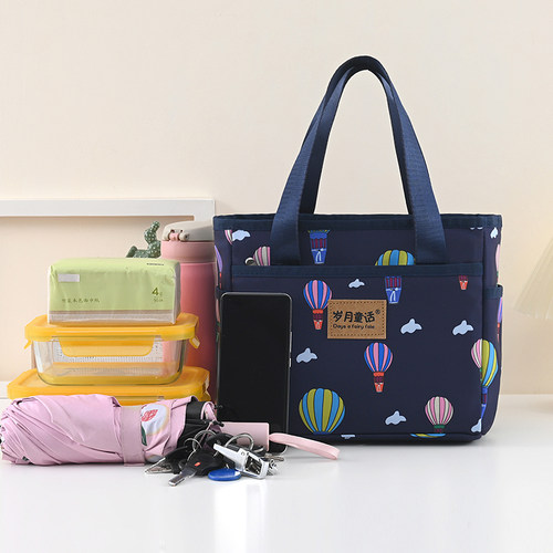 加厚铝箔便当包手提袋大容量保温包饭盒袋学生上班族带饭包午餐袋