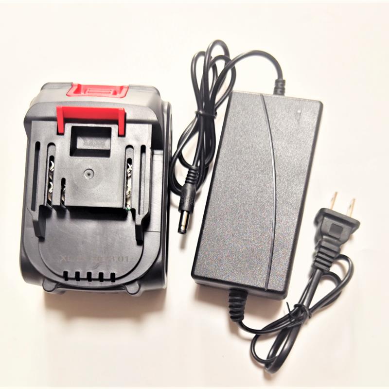 力王 格立20V21V充电钻扳手40VF40V高压洗车机冲洗枪锂电池充电器